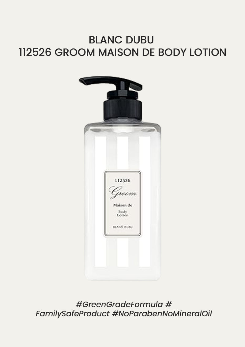 [BLANC DUBU] 112526 Groom Maison de Body Lotion 500ml