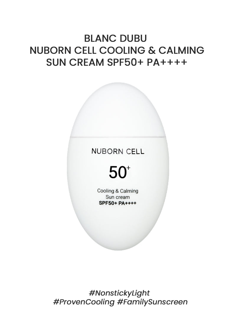 [BLANC DUBU] Nuborn Cell Cooling & Calming Sun Cream SPF50+ PA++++ 40ml