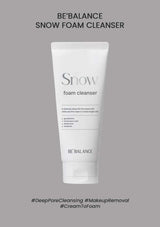 [BE'BALANCE] Snow Foam Cleanser 150g