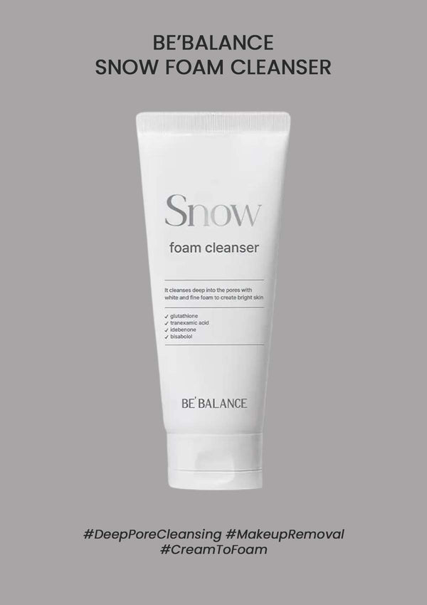 [BE'BALANCE] Snow Foam Cleanser 150g