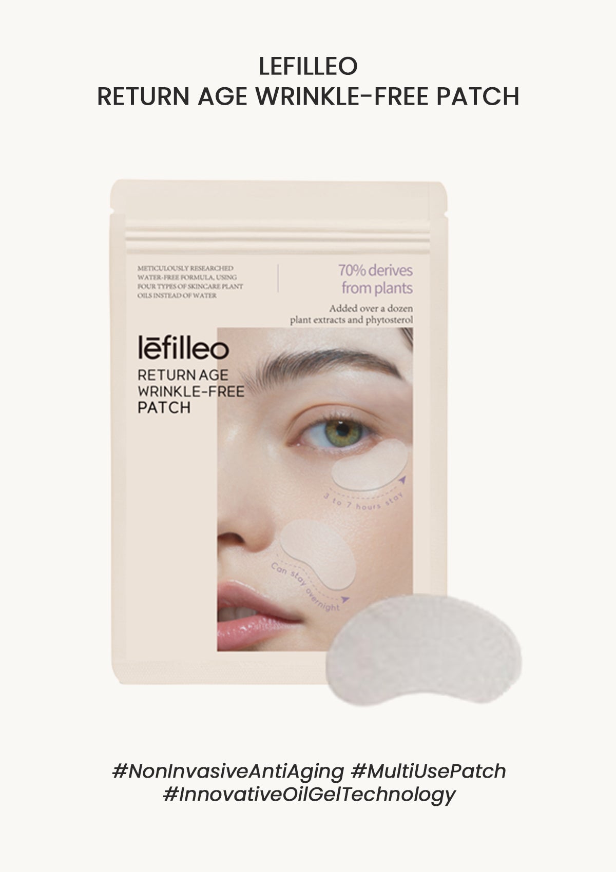 [LEFILLEO] Return Age Wrinkle-Free Patch (1 Box = 12 Patches)