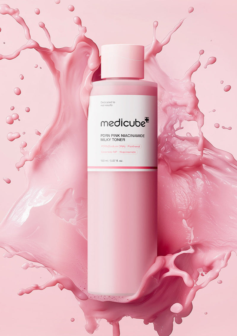 [MEDICUBE] PDRN Pink Niacinamide Milky Toner 150ml