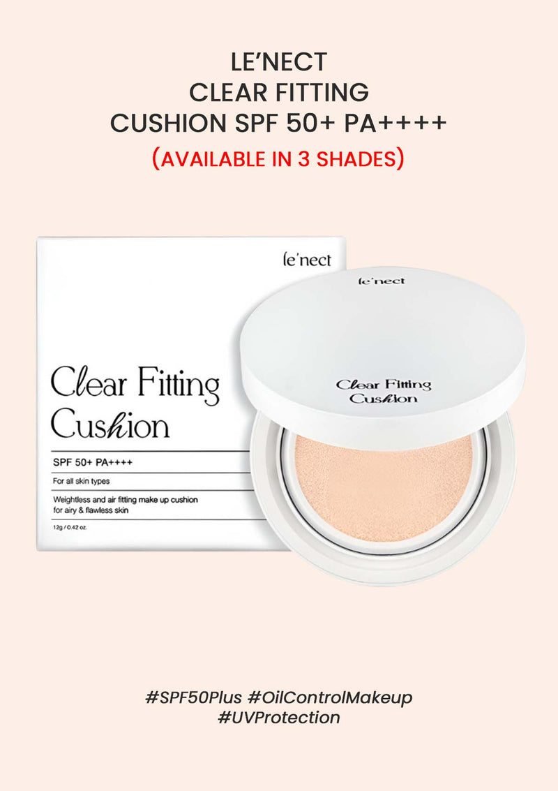 [LE'NECT] Clear Fitting Cushion SPF 50+ PA++++ 12g