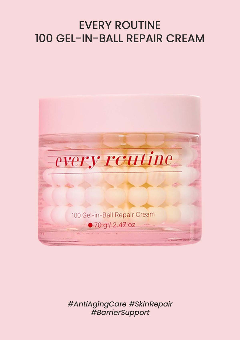 [EVERY ROUTINE] 100 Gel-in-Ball Repair Cream 70g