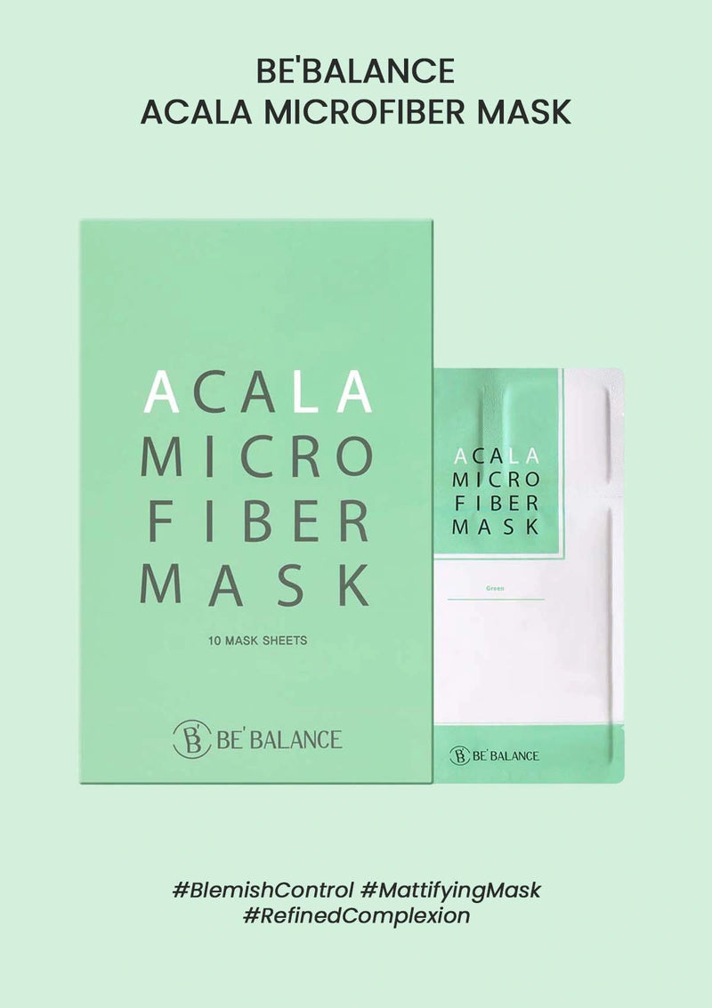 Be'Balance Acala Microfiber Mask Main Image