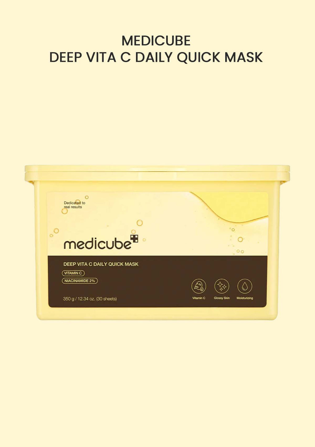 Deep Vita C Daily Quick Maske 350g (30 stk.)