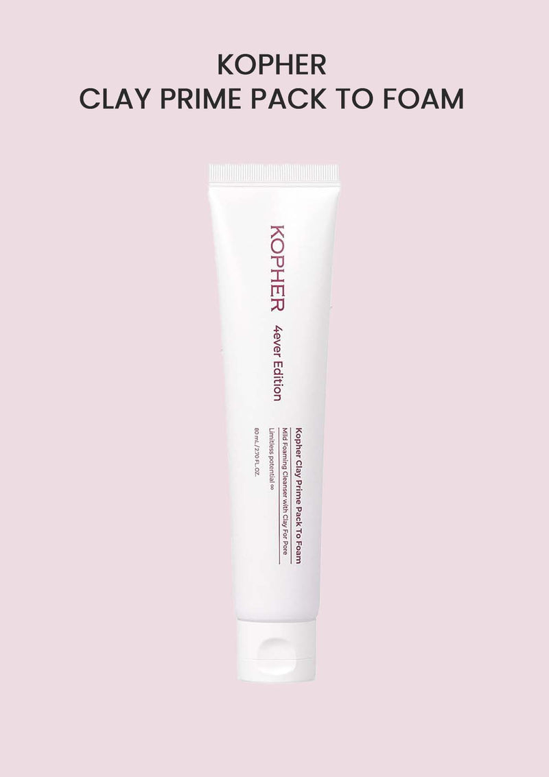 [KOPHER] Clay Prime Pack To Foam 80ml