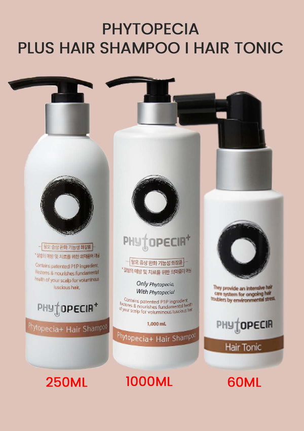 [PHYTOPECIA+] Hair Shampoo 250ml I 1000ml | Hair Tonic 60ml