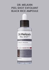 [DR. MELAXIN] Peel Shot Exfoliant Black Rice Ampoule 80ml