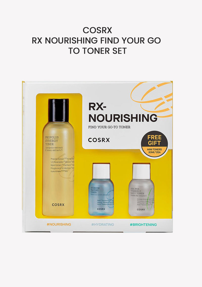 [COSRX] Rx Nourishing Find Your Go To Toner Set