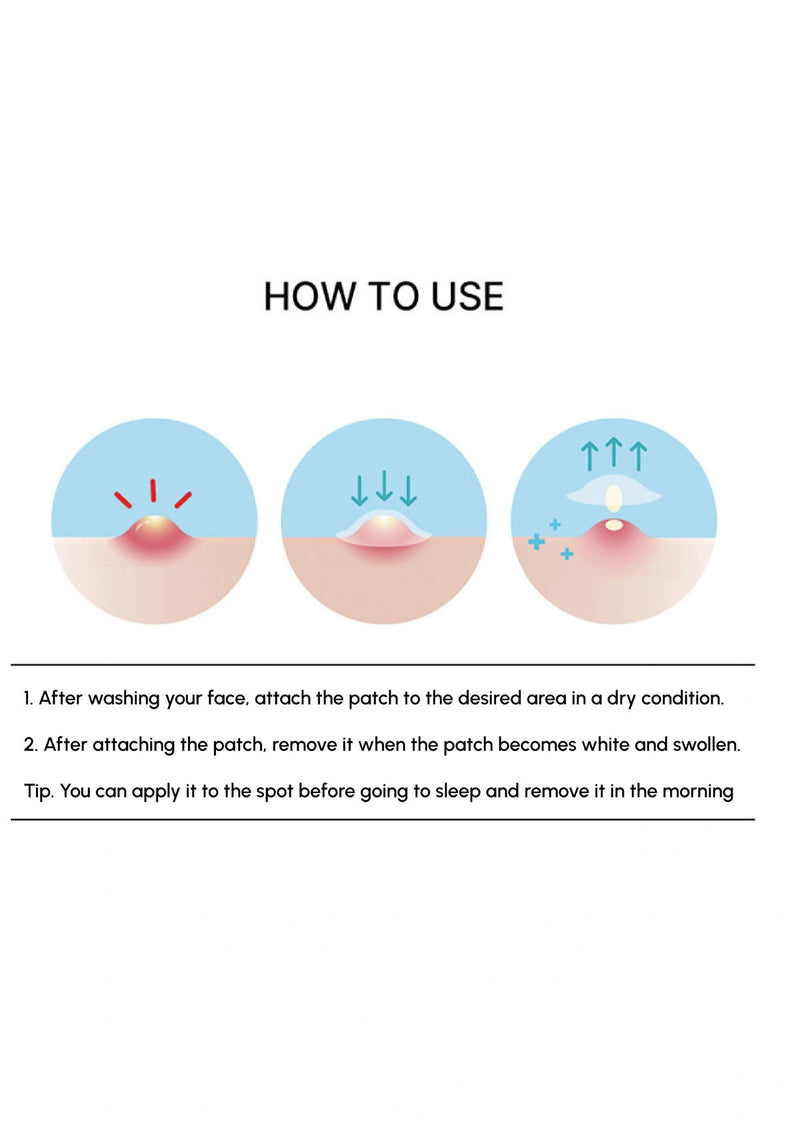 ULTRA XECOND SKIN Perfect Clear Spot Patch – Invisible Acne Protection ...