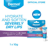 [DERMAL THERAPY] Lip Balm Berry 10g