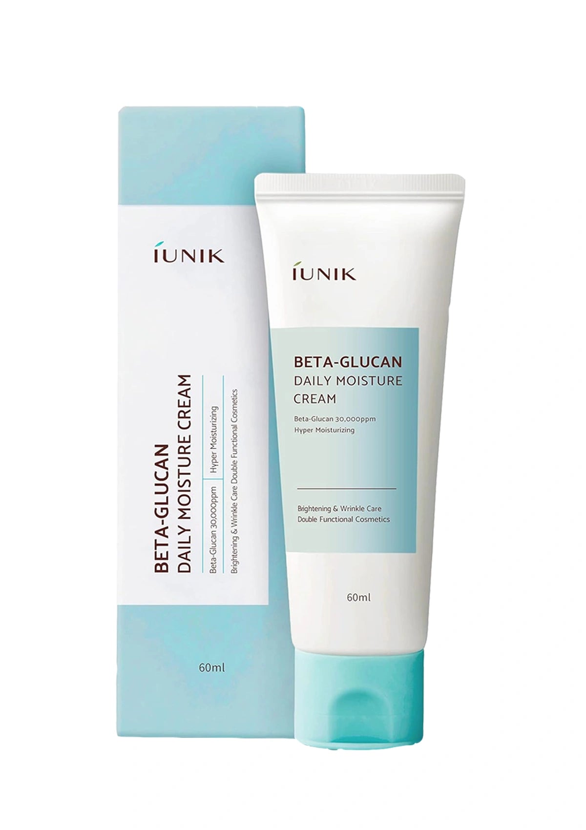 Beta Glucan Moisture cream white background