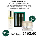 [VELY VELY] Prestige Collagen Age Cream Mist | Ampoule | Cream