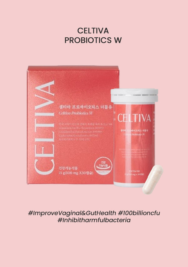 [CELTIVA] Probiotics W 50 Billion CFU for Digestive and Vaginal Health (1 Box = 500mg X 30 Capsules)