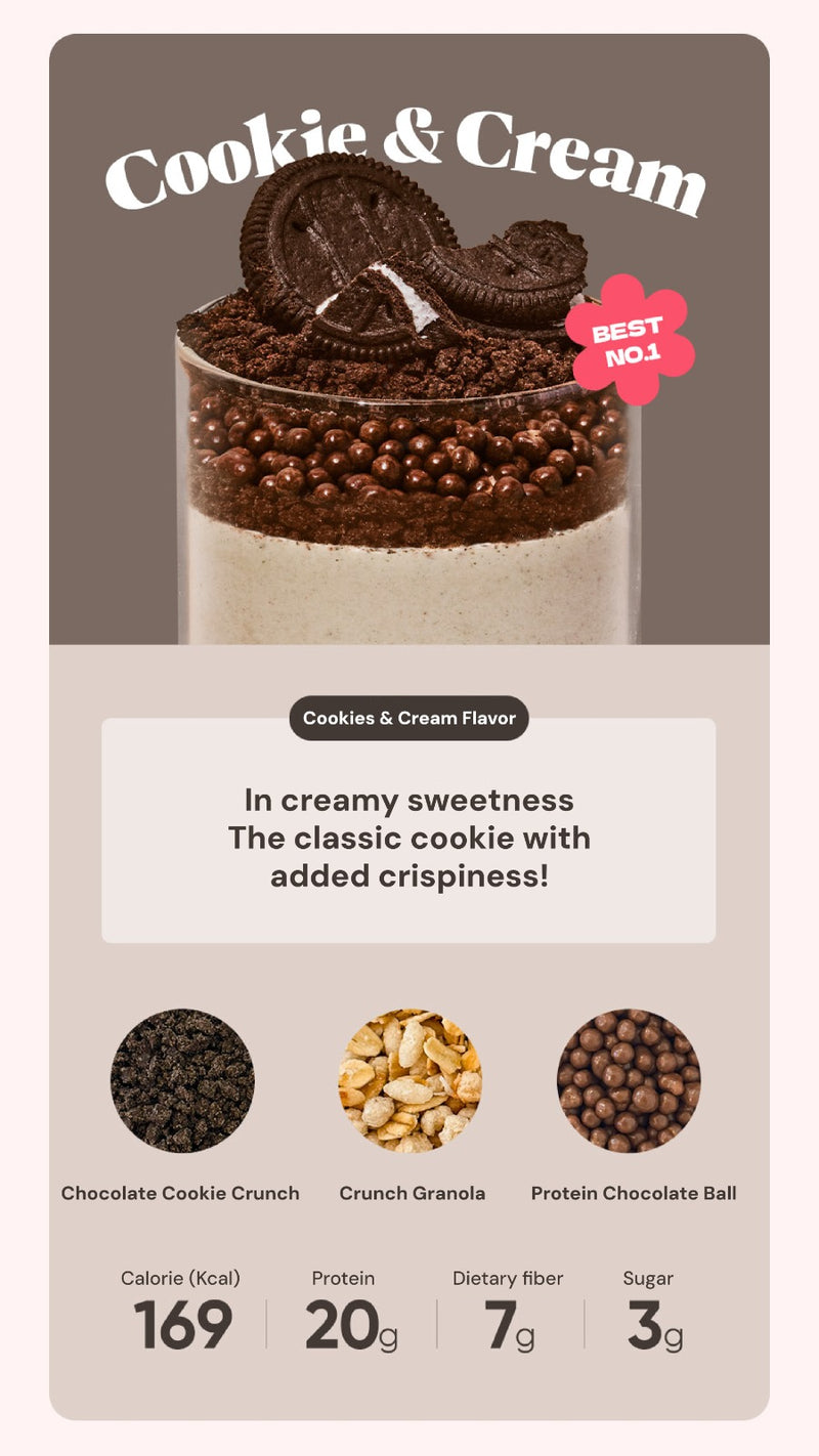 [SHAKE BABY] Diet Formular Protein Shake 630g (Season 1 in 10 Flavors)