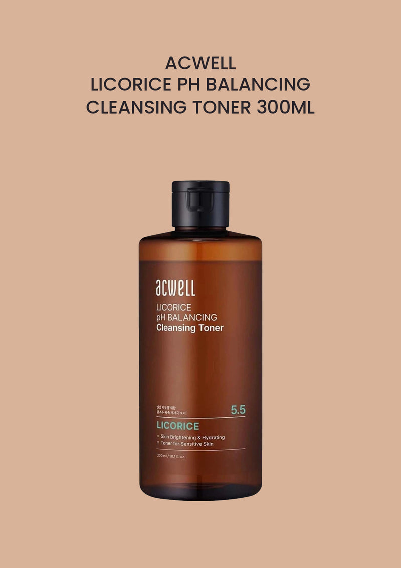 ACWELL Licorice pH Balancing Cleansing Toner 300ml