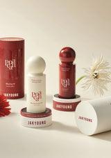 Jakyoung skincare products on a light background