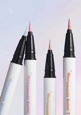 Set of Maryloumnde Beauty makeup applicators on a light purple background