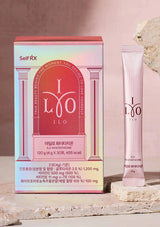 ILO whitening product packaging and tube on a light background