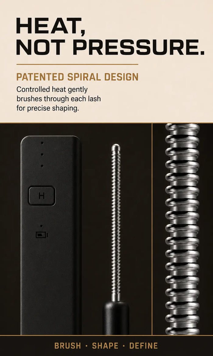 AHEB patented spiral uses controlled heat rather than clamp pressure