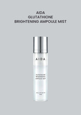 AIDA Glutathione Brightening Ampoule Mist 120ml product and packaging.
