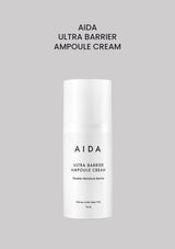AIDA Ultra Barrier Ampoule Cream 50ml product and packaging.