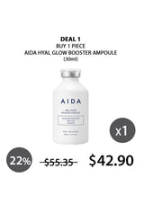 aida hyal glow booster ampoule promotional price 