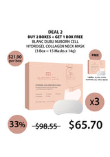 [BLANC DUBU] Nuborn Cell Hydrogel Collagen Face | Neck Mask