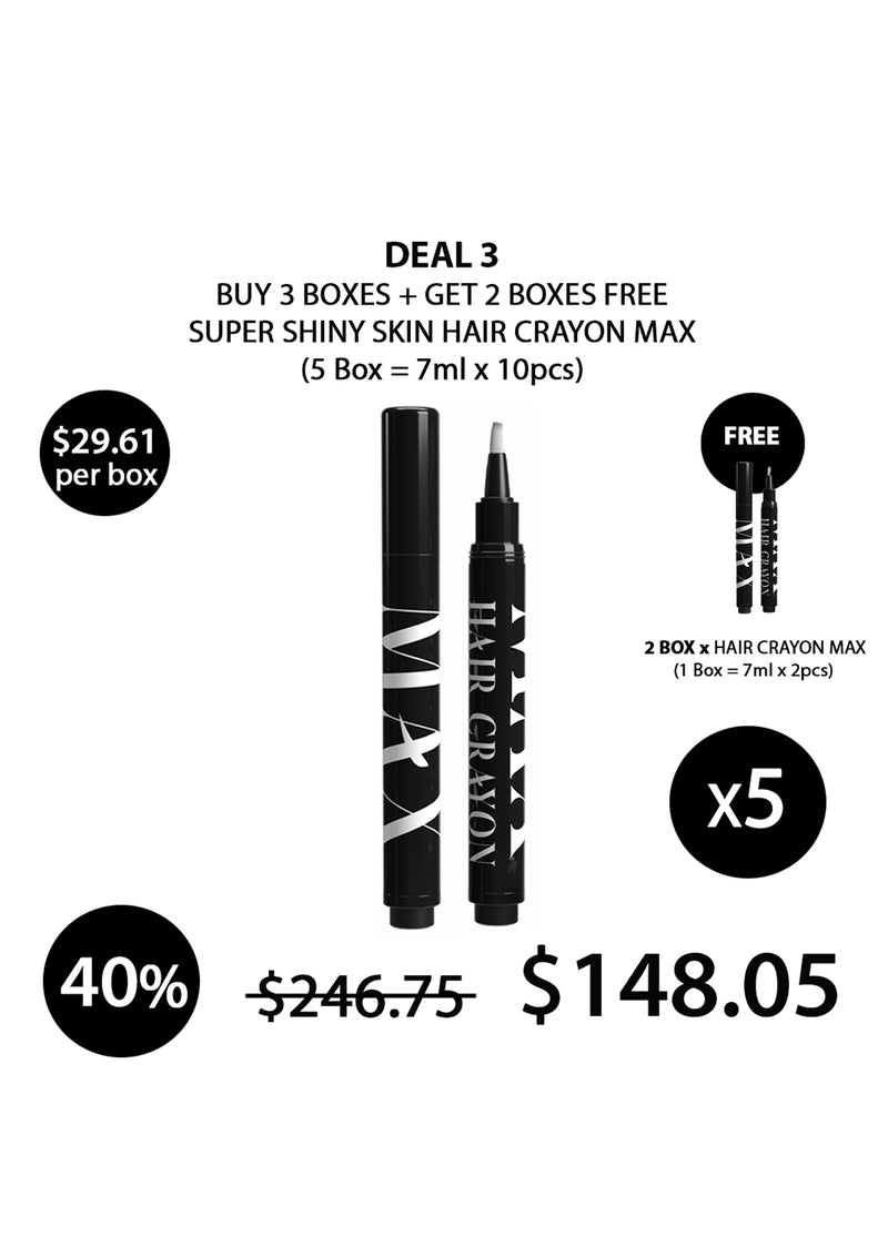 [SUPER SHINY SKIN] Hair Crayon Max (1 Box = 7ml x 2pcs)