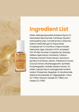 AXIS-Y Triple PDRN Barrier Boost Serum 30ml — ingredient visual; original brand product information