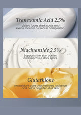 AXIS-Y TXA 2.5% Intensive Brightening Cream 50ml — key ingredients; original brand product information