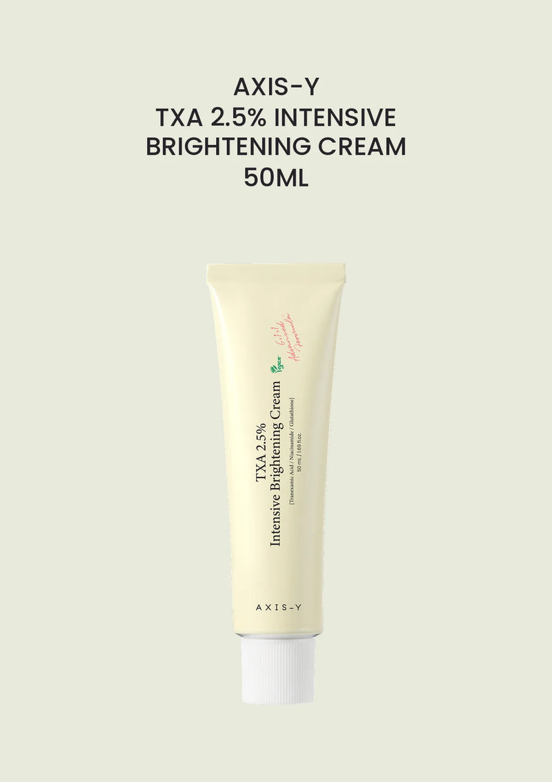 AXIS-Y TXA 2.5% Intensive Brightening Cream 50ml — clear product packshot, COCOMO main image