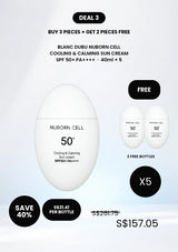 BLANC DUBU white sunscreen buy three get two free bundle for S$157.05