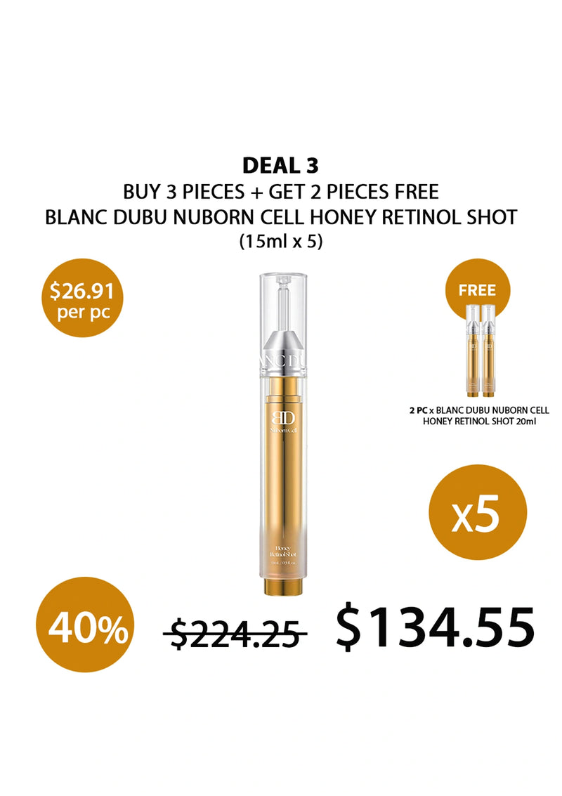 [BLANC DUBU] Nuborn Cell Honey Retinol Shot 15ml