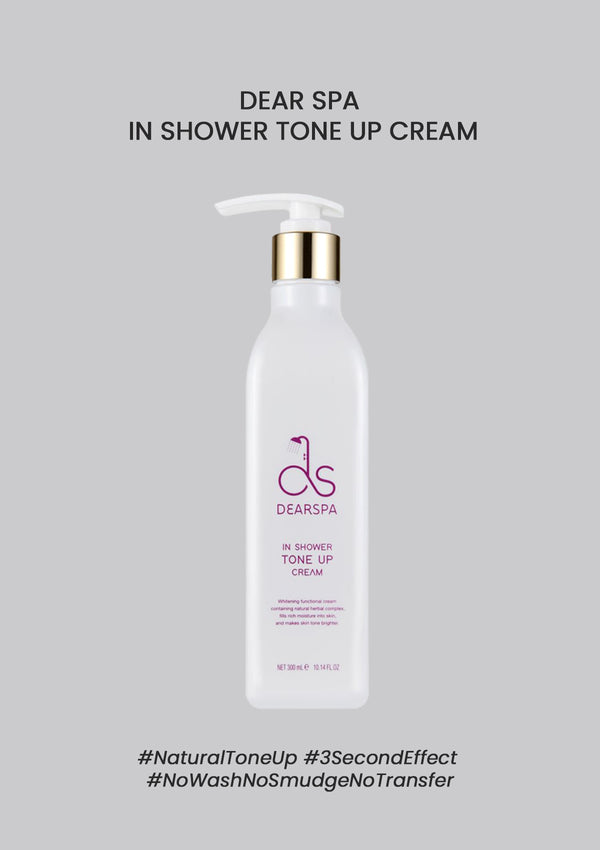 [DEARSPA]  In Shower Tone Up Cream 300ml