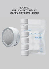 BODYLUV Puresome Kitchen Cobra Type Ver.2 tap and six-piece replacement filter pack