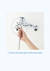 Vita Milk faucet install step 1