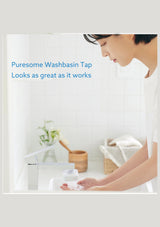 BODYLUV Washbasin Tap Ver.2 used for washing at the bathroom basin