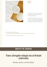 Beauty of Joseon Radiance Cleansing Balm: routine — Two simple steps to a fresh canvas.