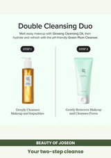 Beauty of Joseon Green Plum Refreshing Cleanser: Your two-step cleanse.