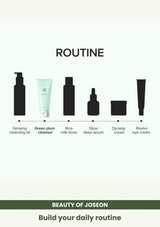 Beauty of Joseon Green Plum Refreshing Cleanser: Build your daily routine.