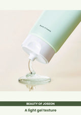 Beauty of Joseon Green Plum Refreshing Cleanser: A light gel texture.