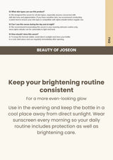 Beauty of Joseon Glow Deep Serum: Rice + Alpha-Arbutin: care and use — Keep your brightening routine consistent.