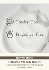 Beauty of Joseon Dynasty Cream: Fragrance-free daily comfort.