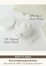 Beauty of Joseon Dynasty Cream: Rice and ginseng hydration.