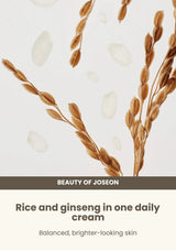 Beauty of Joseon Dynasty Cream: hanbang ingredients — Rice and ginseng in one daily cream.