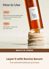 Beauty of Joseon Ginseng Essence Water: ginseng routine — Layer it with Revive Serum.