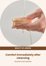 Beauty of Joseon Ginseng Essence Water: first hydration — Comfort immediately after cleansing.