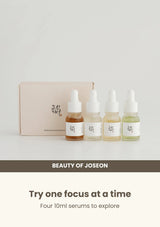 Beauty of Joseon Hanbang Serum Discovery Kit: your serum wardrobe — Try one focus at a time.